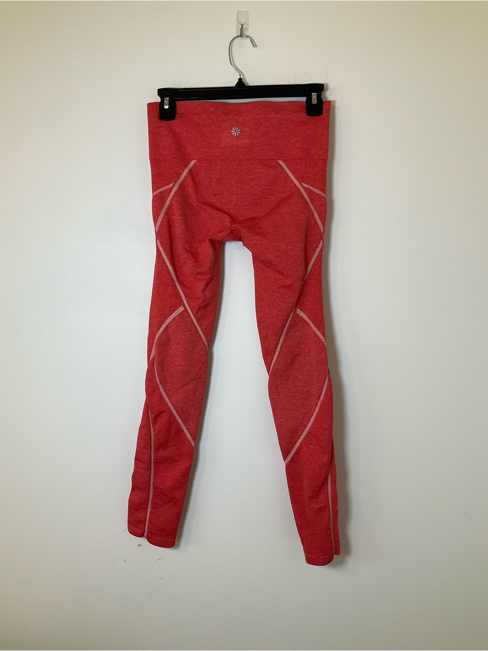 Athleta Coral Seamless High Rise Leggings Size Small - Picture 2 of 5
